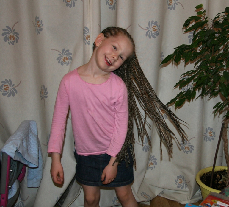 наши 130 косичек