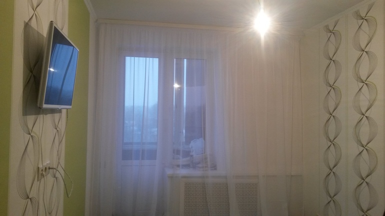 Вуаль из Леруа для гостиной)