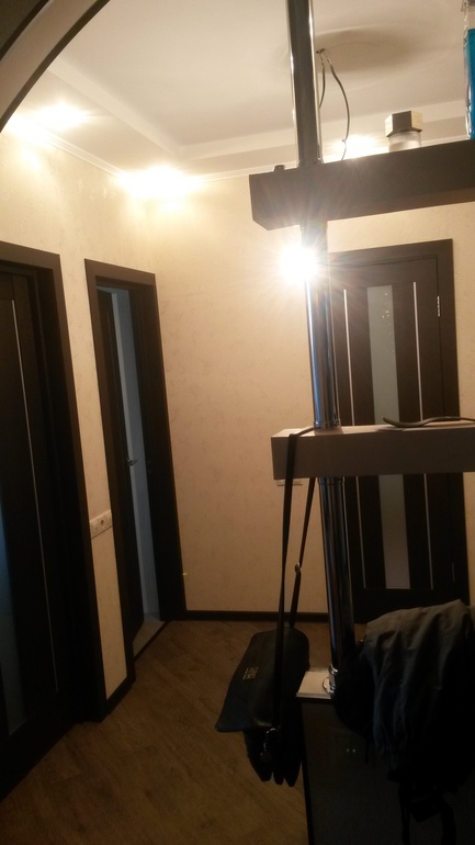 Из однушки сделали двушку)))