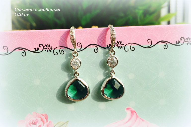 Новые серьги навстречу солнцу!=)