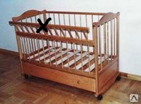 отдам кроватку без матраса (тёплый стан)