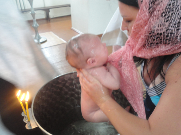 Наши крестины 19.06.2014