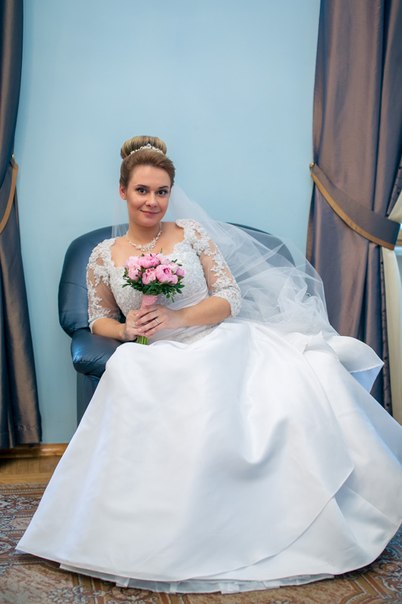 У меня была зимняя свадьба