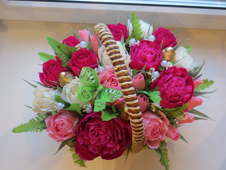 Корзиночка для выставки!