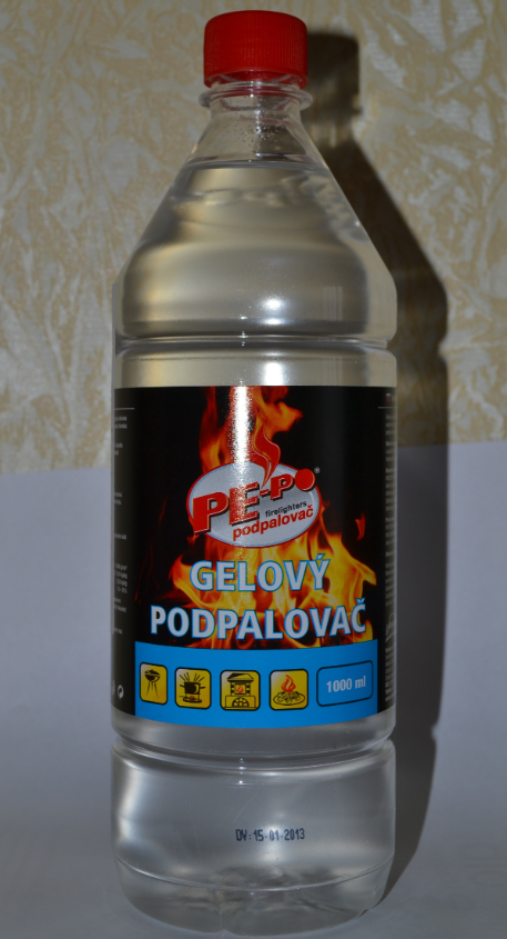 PE-PO-GEL
1 литр в пластиковой бутылкеВ упаковке 8 штук
Срок годности 36месяцев
Изготовлено в Чешской Республике
Гель растопочный предназначен для разжигания твердых горючих материалов угля(древесного угля, дерева или брикетов).Гель гарантирует более легкое безопасное разжигание. Не растекается с места растопки. Очень удобен для приготовления фондю.

тара : пластиковая бутылка.

цена за 1 литр 200 рублей