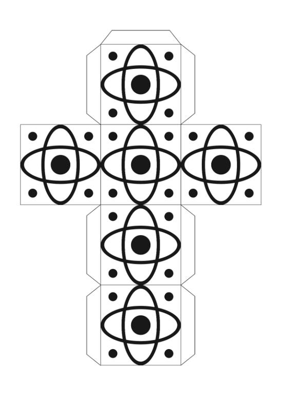 Выкройки кубиков для развития зрения!!!