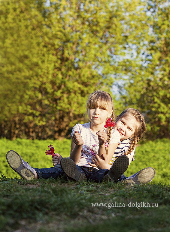 Подружки. Прогулка в усадьбе Коломенское.