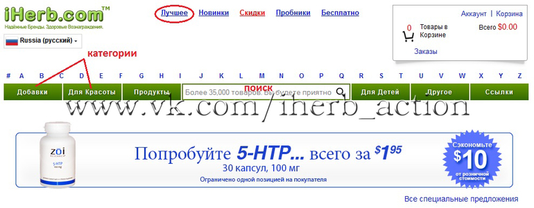 Про любимы многими Айхерб: неплохая инструкция