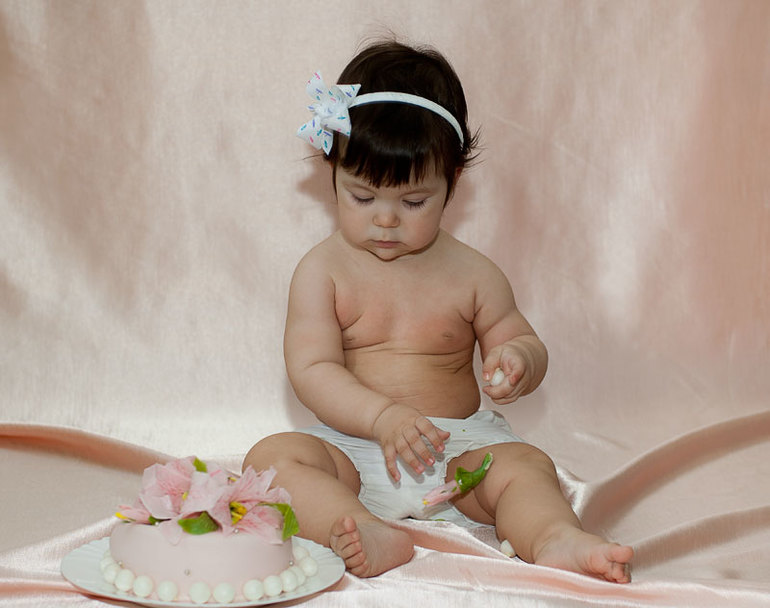 Вот такой Cake Smash... :)