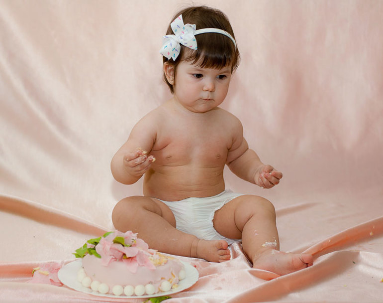 Вот такой Cake Smash... :)