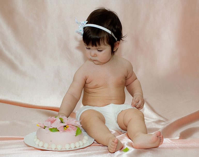 Вот такой Cake Smash... :)