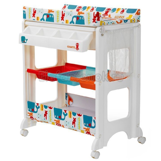 Пеленальный стол с ванночкой Cosatto Easi Peasi