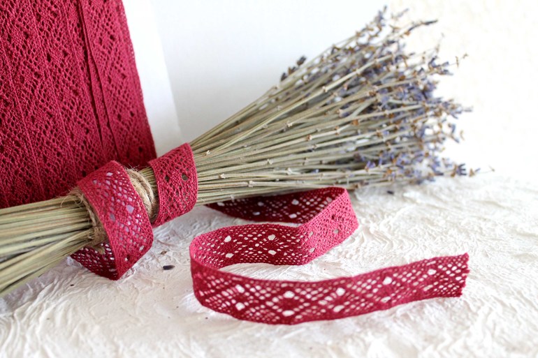 Льняное кружево на метраж