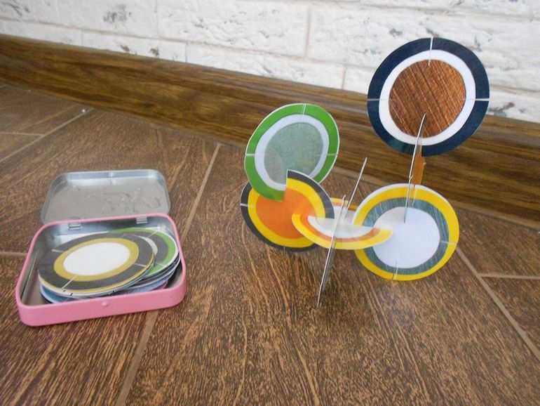 Конструктор из кружков бумаги