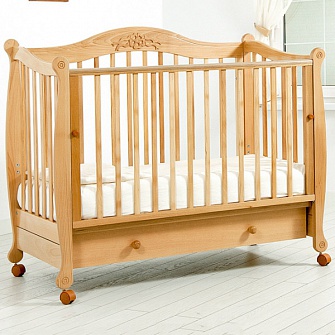 Кроватка "Гандылян Моника" колесо и маятник