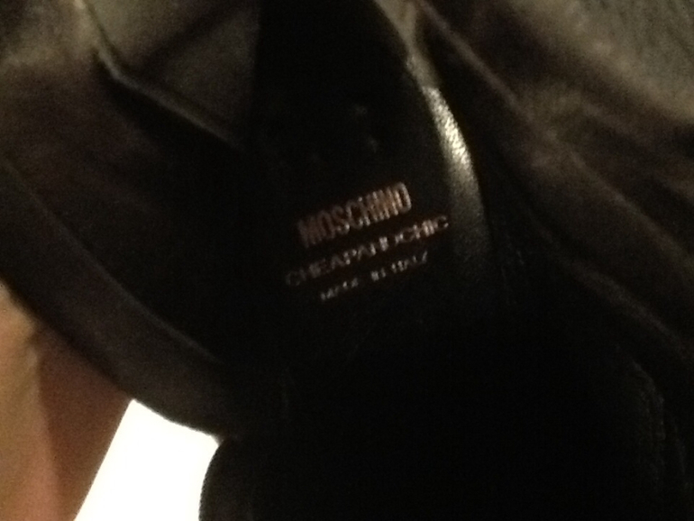 Сапоги Moschino оригинал