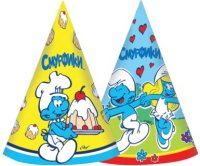 Атрибуты для праздника в стиле Смурфики