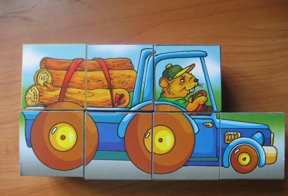 Развивающий набор кубиков