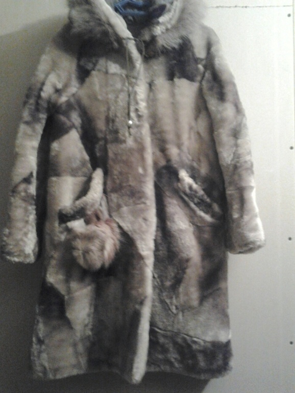 Шуба из мутона