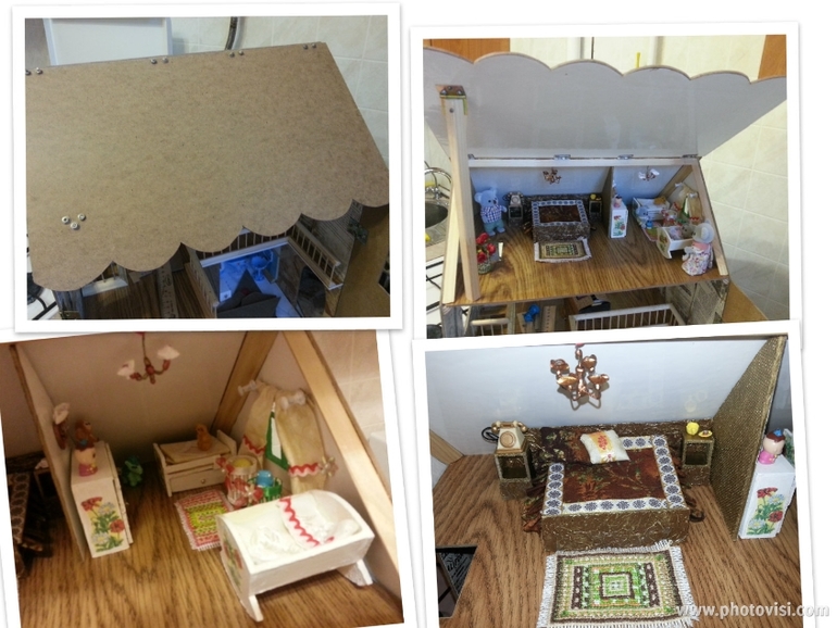 Обустройство кукольного домика