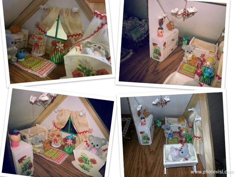 Обустройство кукольного домика