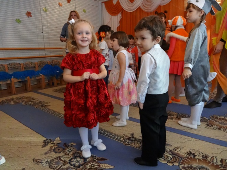 Праздник осени в садике!