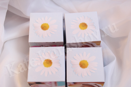 Ромашкино День Рождения - набор под торт