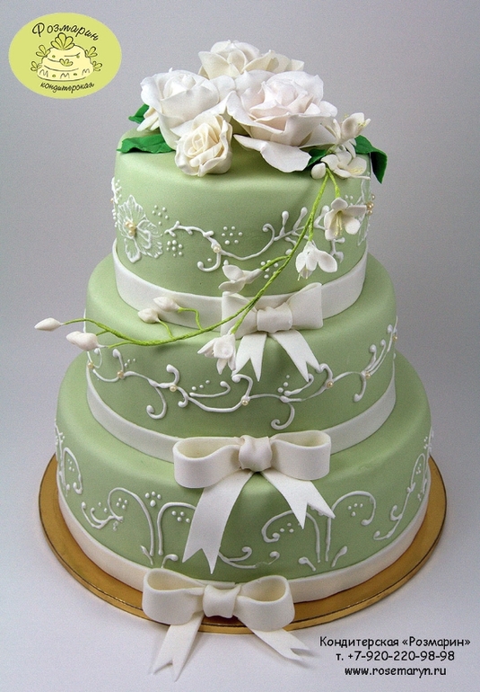 Свадебный торт на заказ в Воронеже