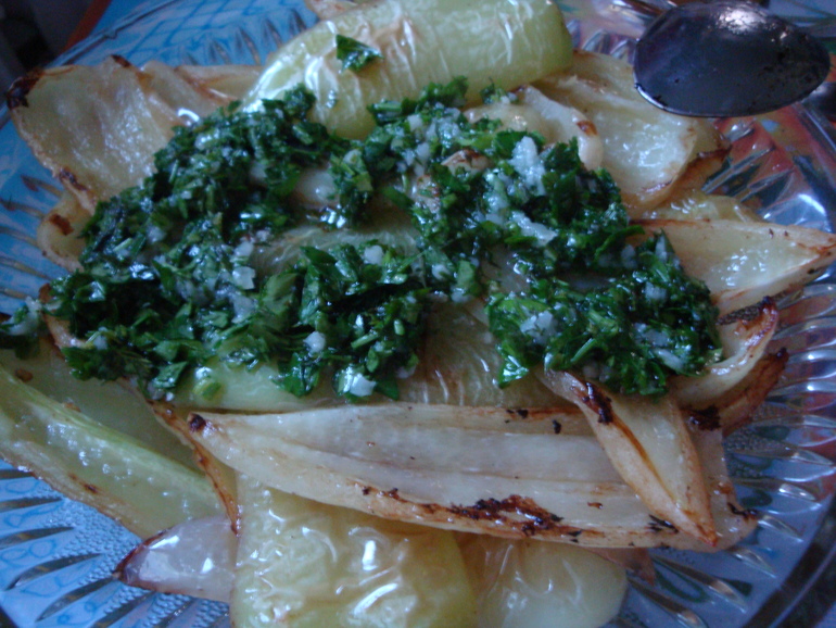 Жареный болгарский перец