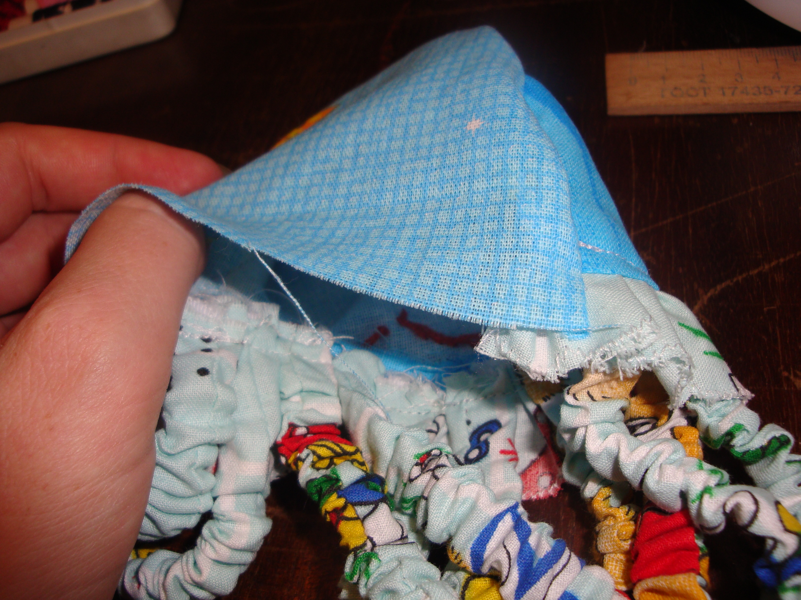 МК развивающей игрушки "Осьминожек" (много фото)