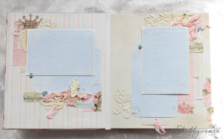 Альбом для новорожденной девочки.