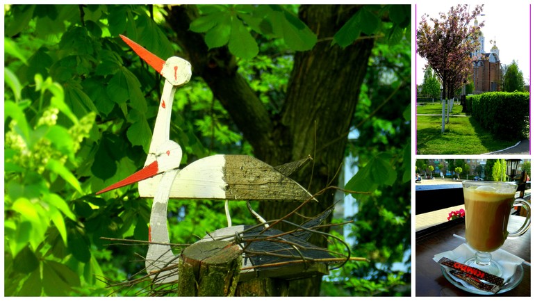 Прогулка по городу. Гляссе.