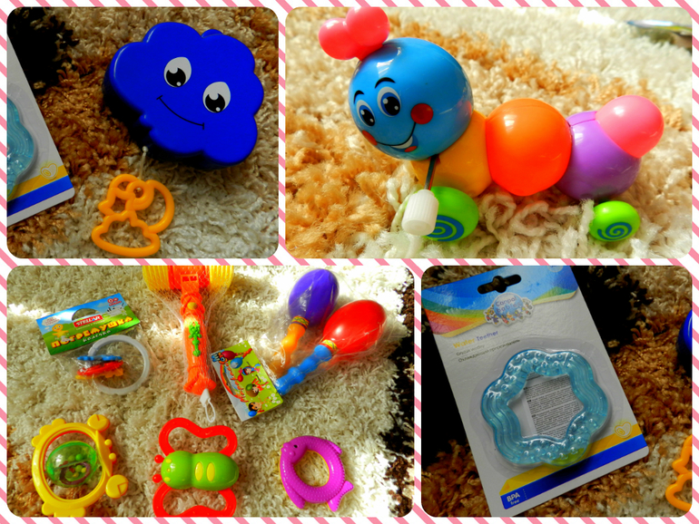 Нам 1 месяц. Подарочки