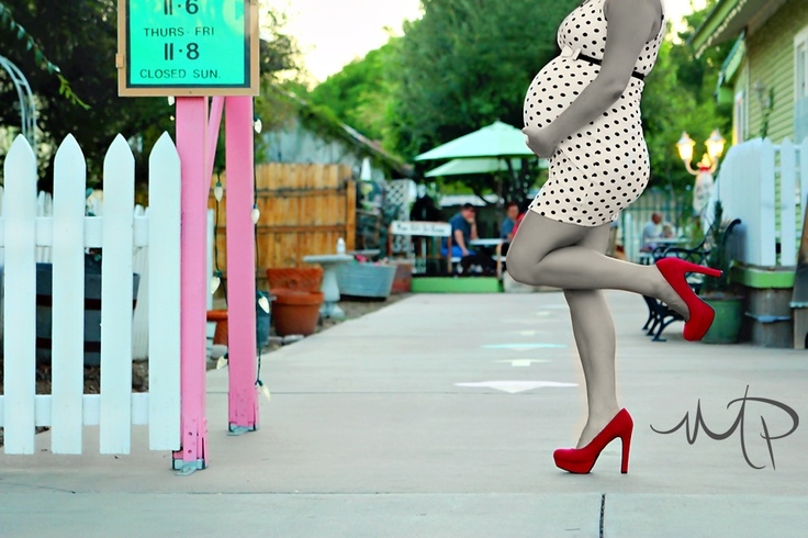 Идеи для фотосессии беременных, часть первая PIN UP мамочки