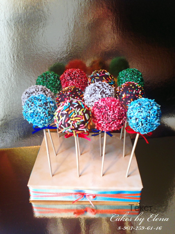 Кейкпопсы в обсыпке
