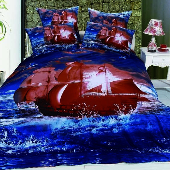 Постельное белье мако-сатин 3Д