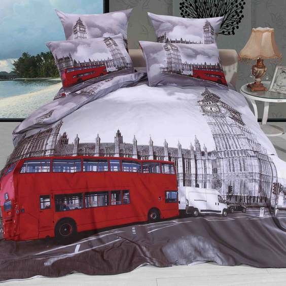 Постельное белье мако-сатин 3Д