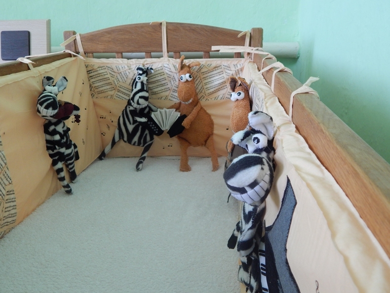 борта в детские кроватки