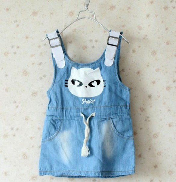 Легкое джинсовое платье - 826 руб. В наличии. Доставка по Москве. Почта в регионы.