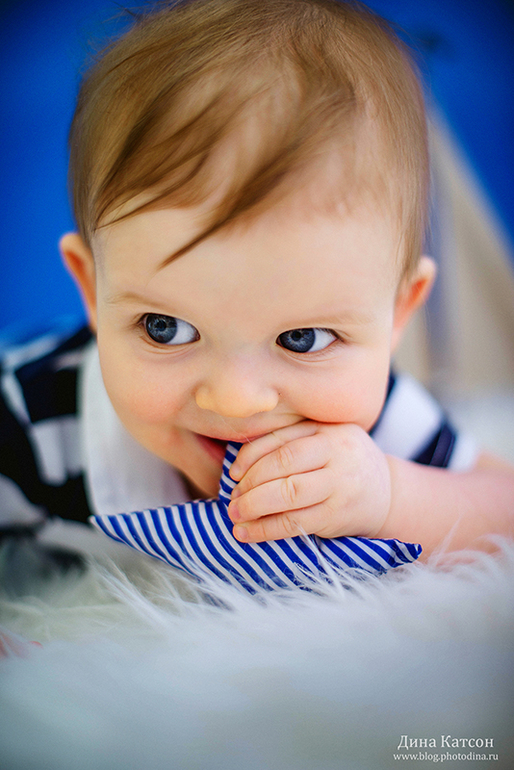 Фотосессия для Васильчика с Baby Bloga:)