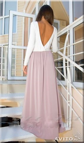 Платья с открытой спиной