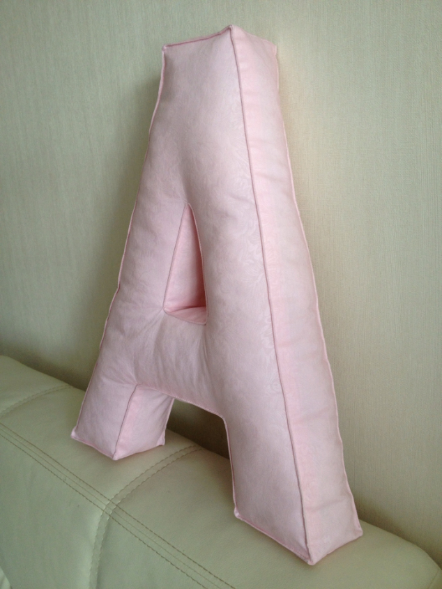 мягкие буквы подушки