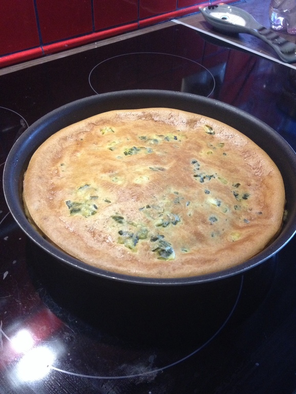 Быстрый пирог на кефире