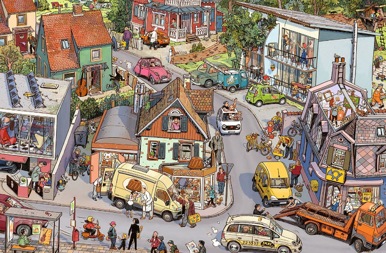 Сканы виммельбухов для скачивания.