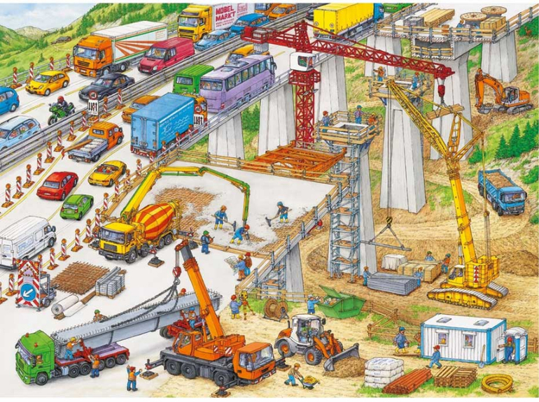 Сканы виммельбухов для скачивания.