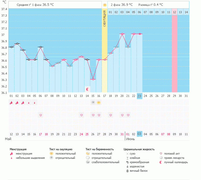 В какой день была овуляция - 17 или 18? Каковы шансы?