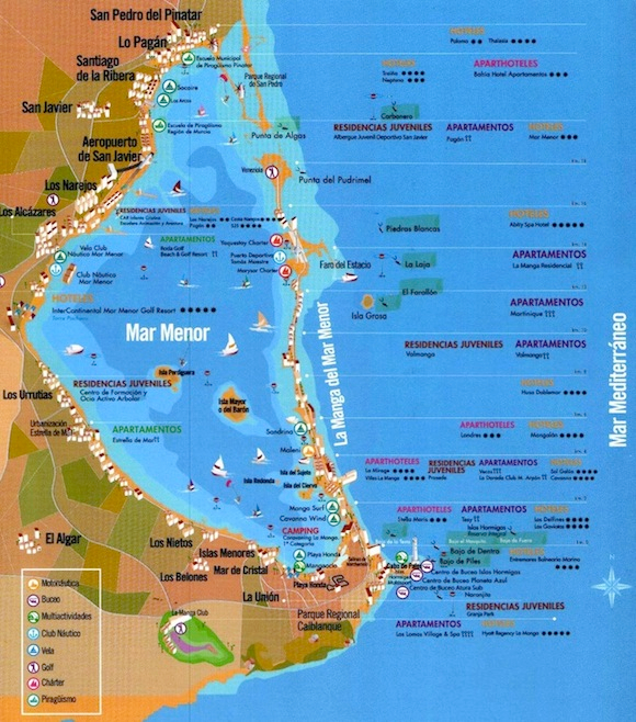 Лучшее место для отдыха с детьми - Испания, маленькое море.