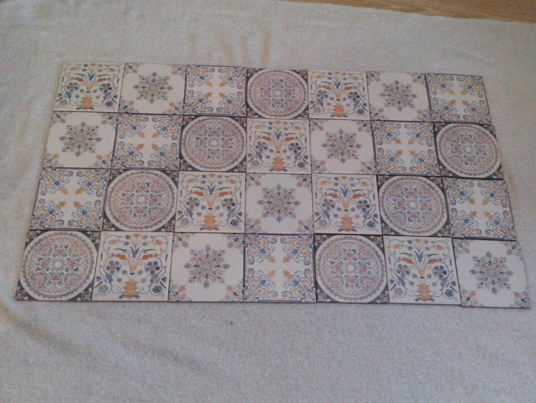 Вчера приехала плитка на кухонный фартук!