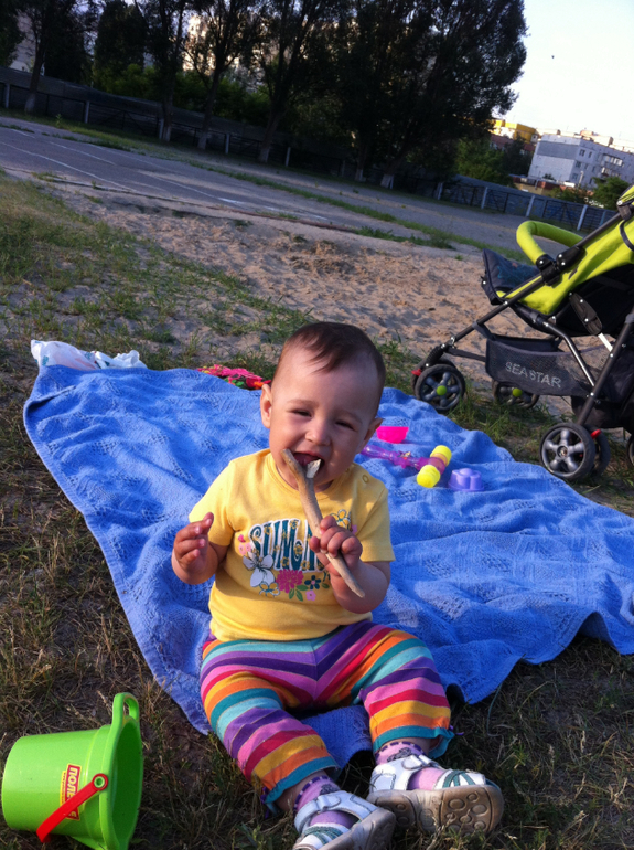 Надюльке 9,5 месяцев