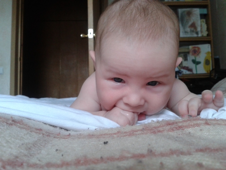 вашество на пузе